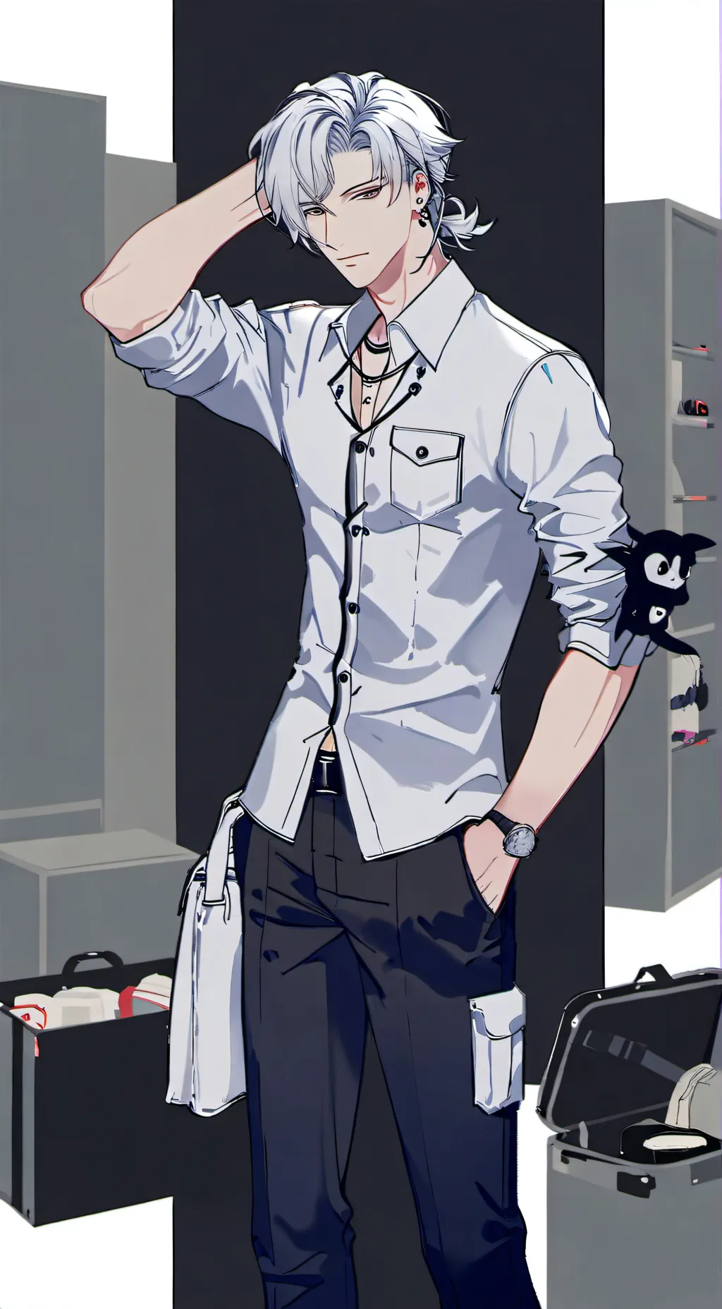 ai character: Nick background