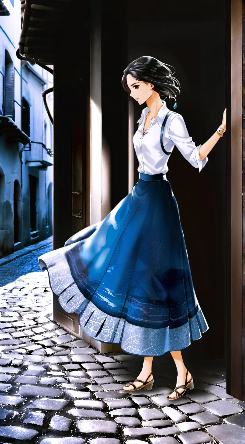 ai character: Alive background