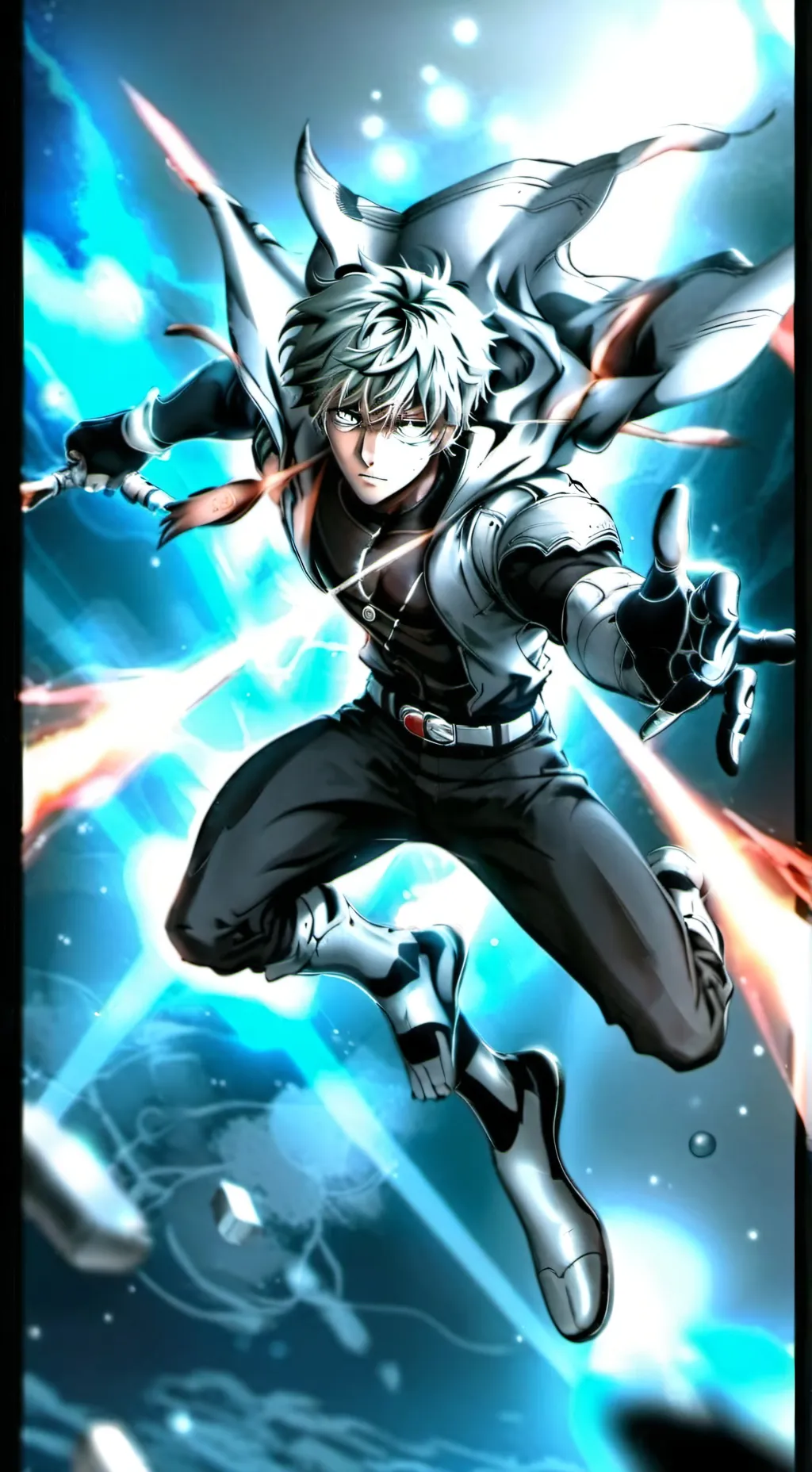 ai character: blue lock background