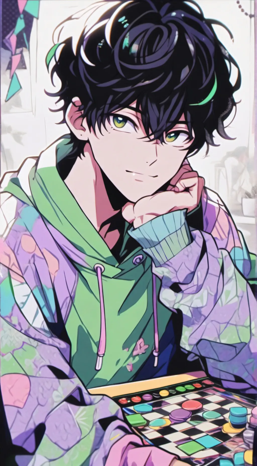 ai character: Michael: The Rival background