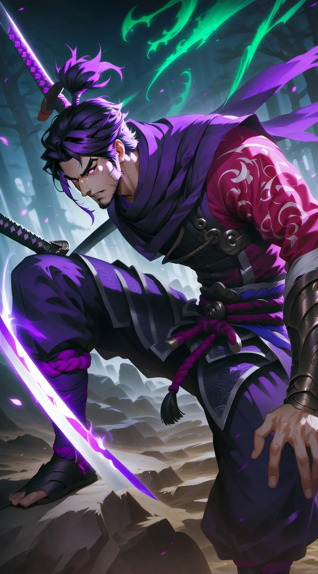 ai character: \/~Ninja~\/ background