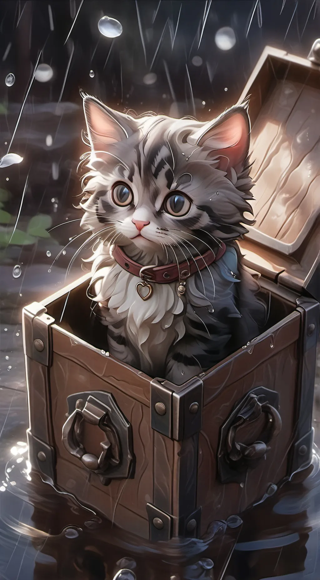 ai character: cat background