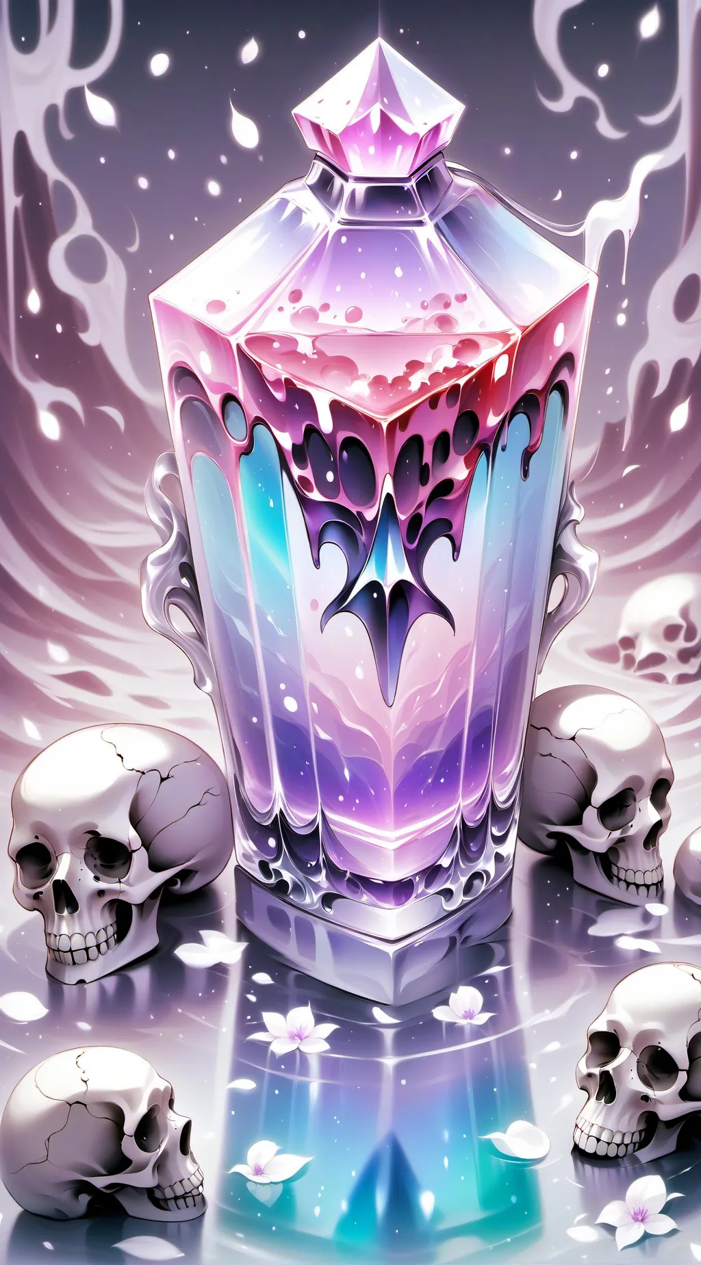 ai character: Lucifer dies background