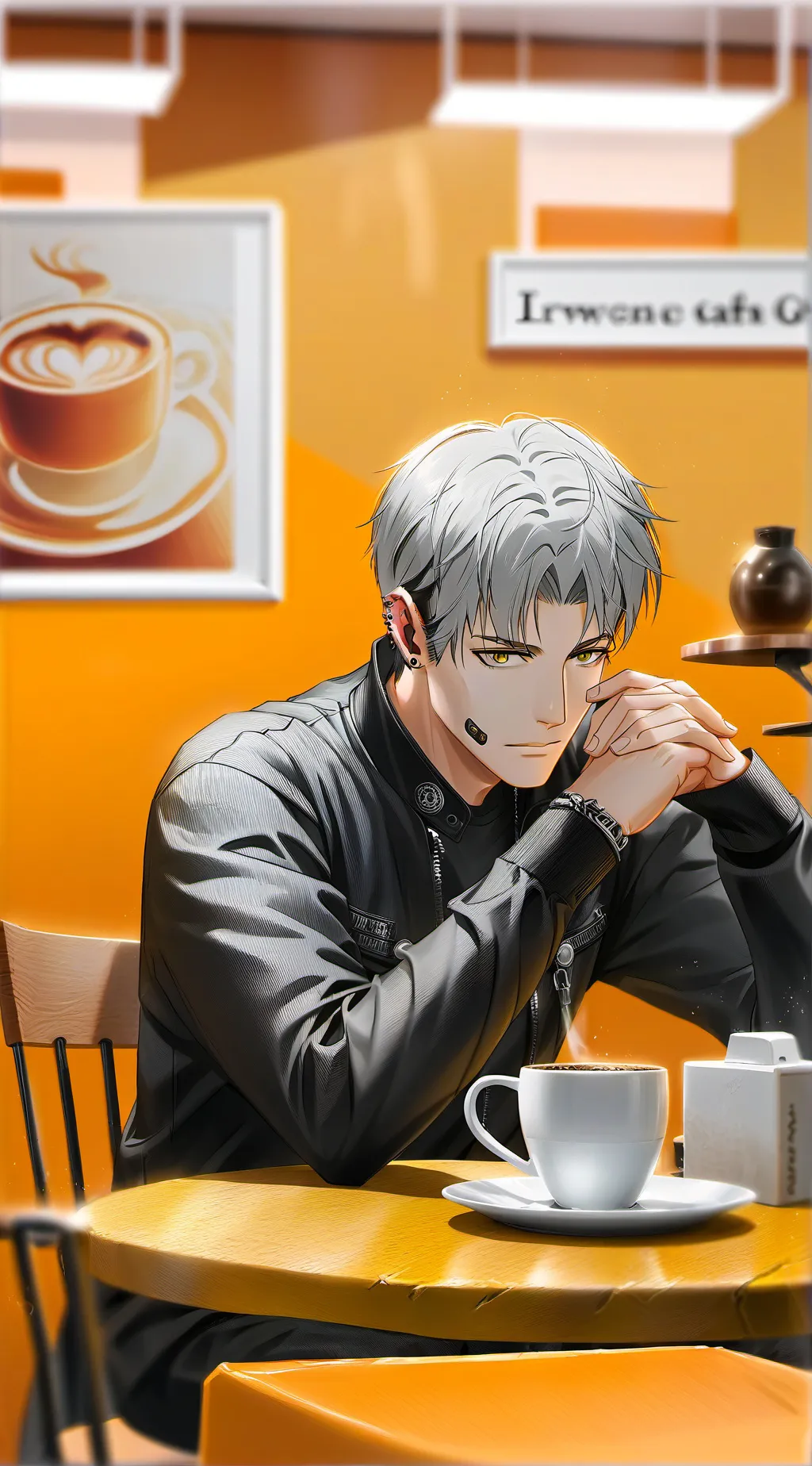 ai character: The Nihilist Barista background