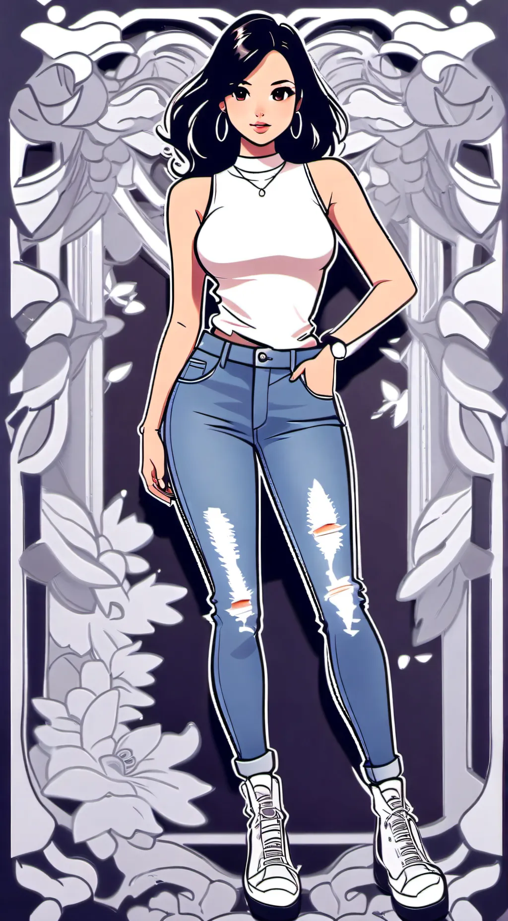 ai character: lisa background