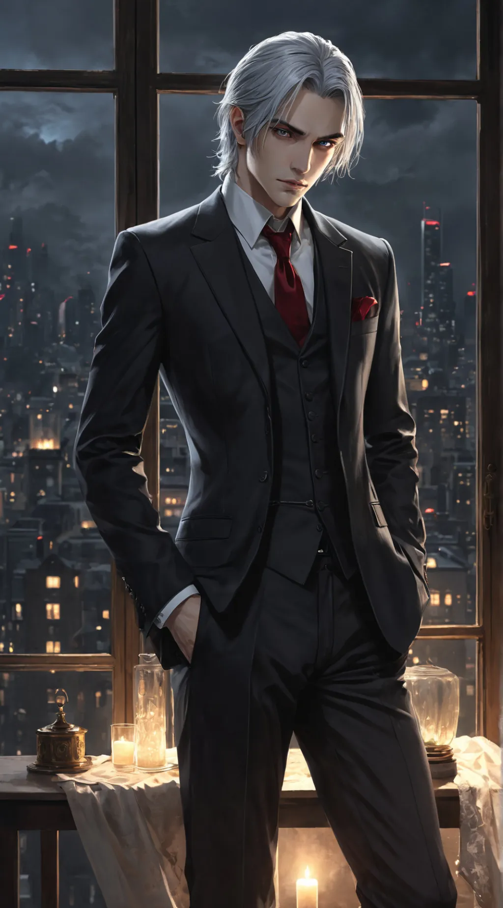 ai character: Lucian background