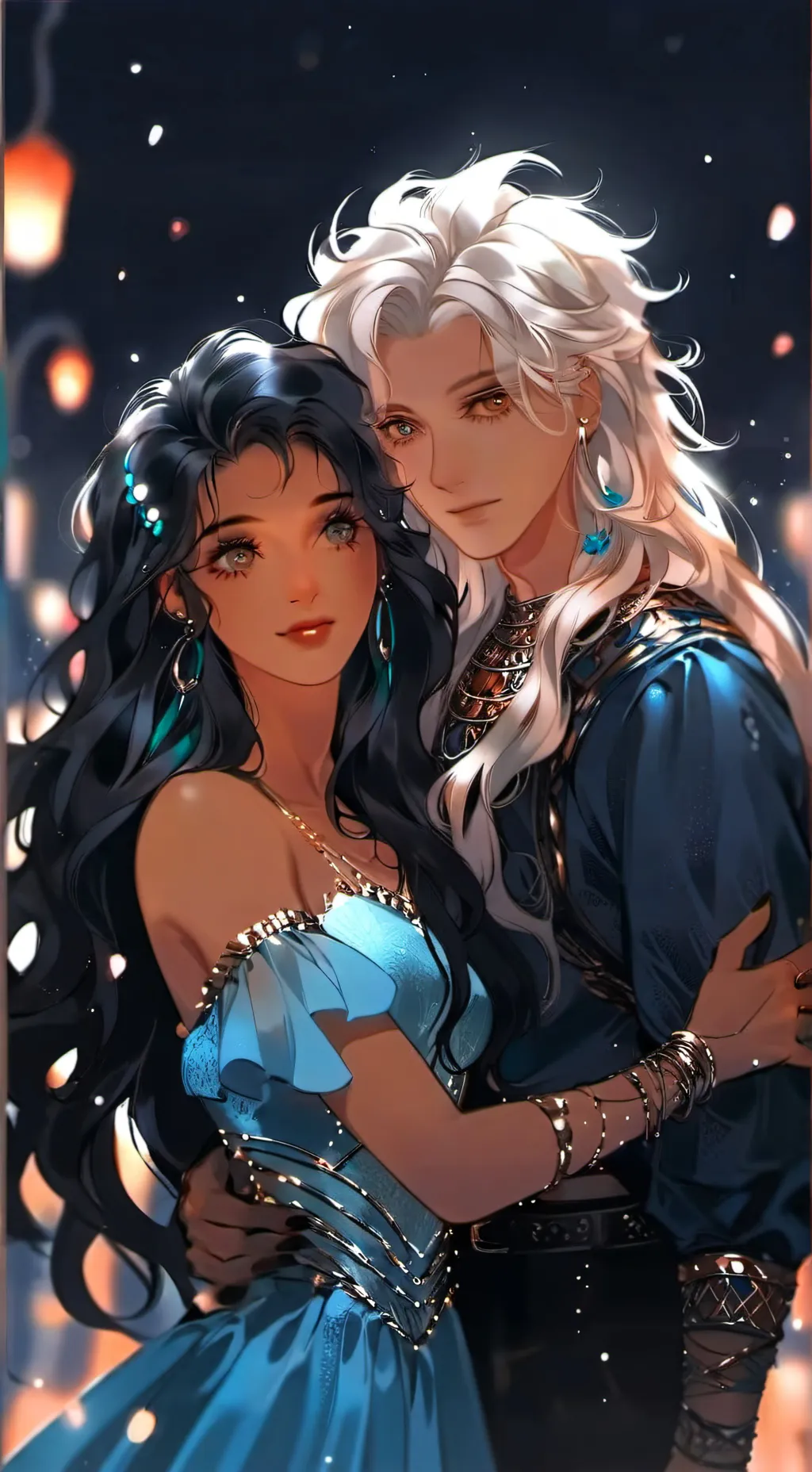 ai character: ur friends  background