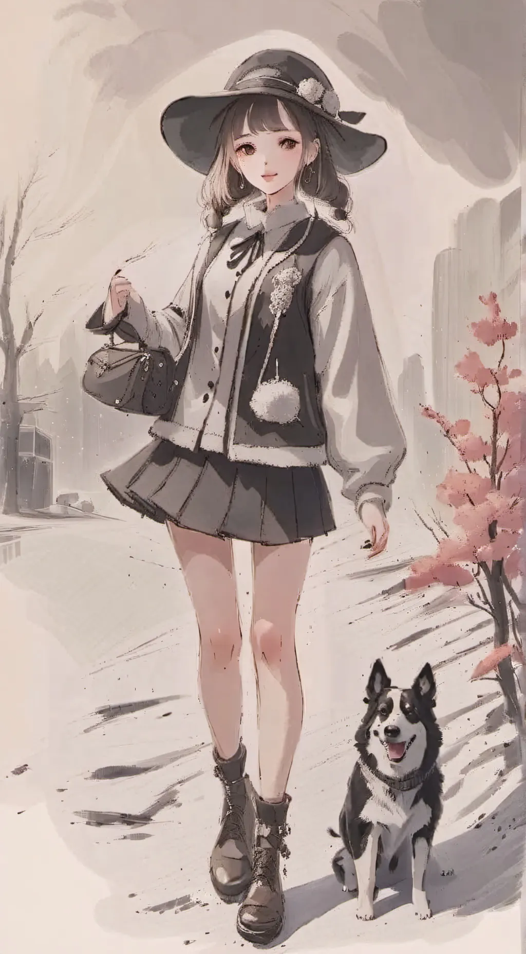 ai character: Настя background