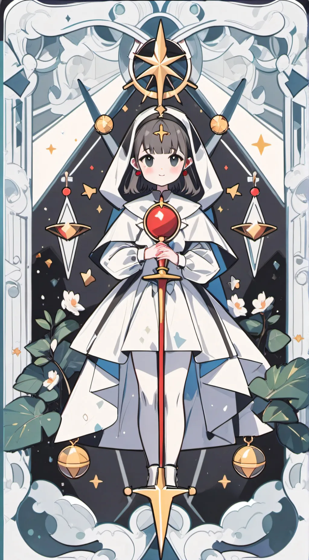 ai character: TUA heaven life background