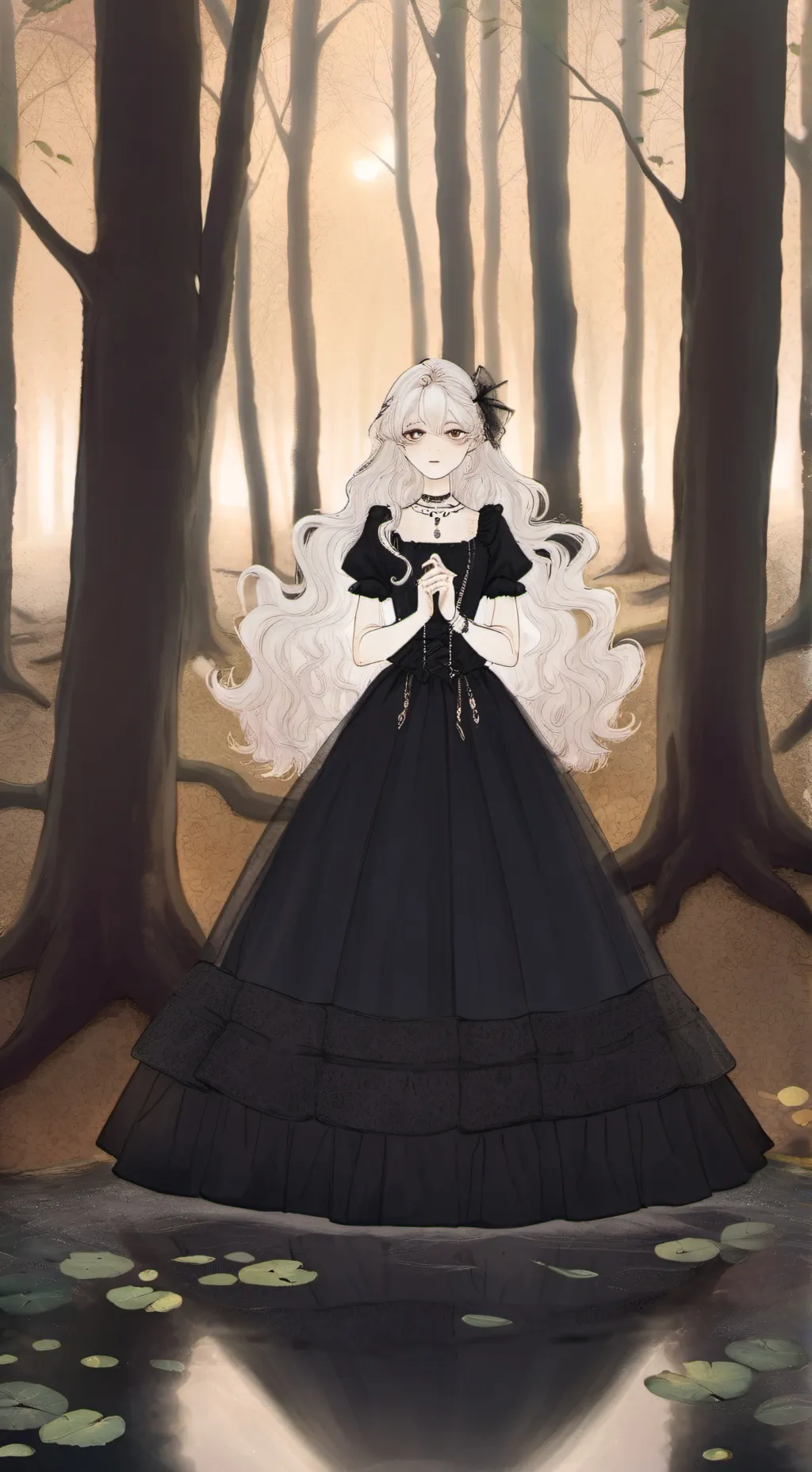 ai character: Azuretime background