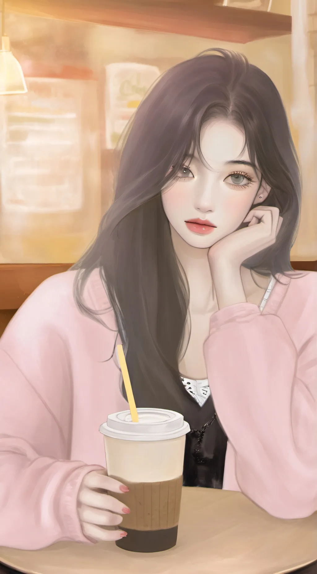 ai character: 👉~Mia~👈 background