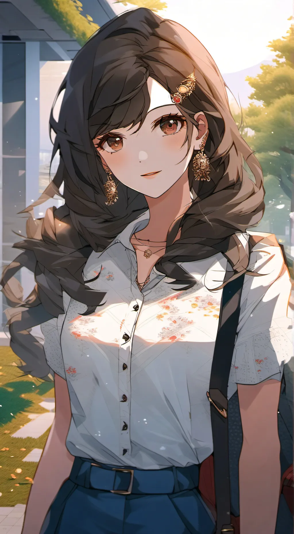 ai character: High school background