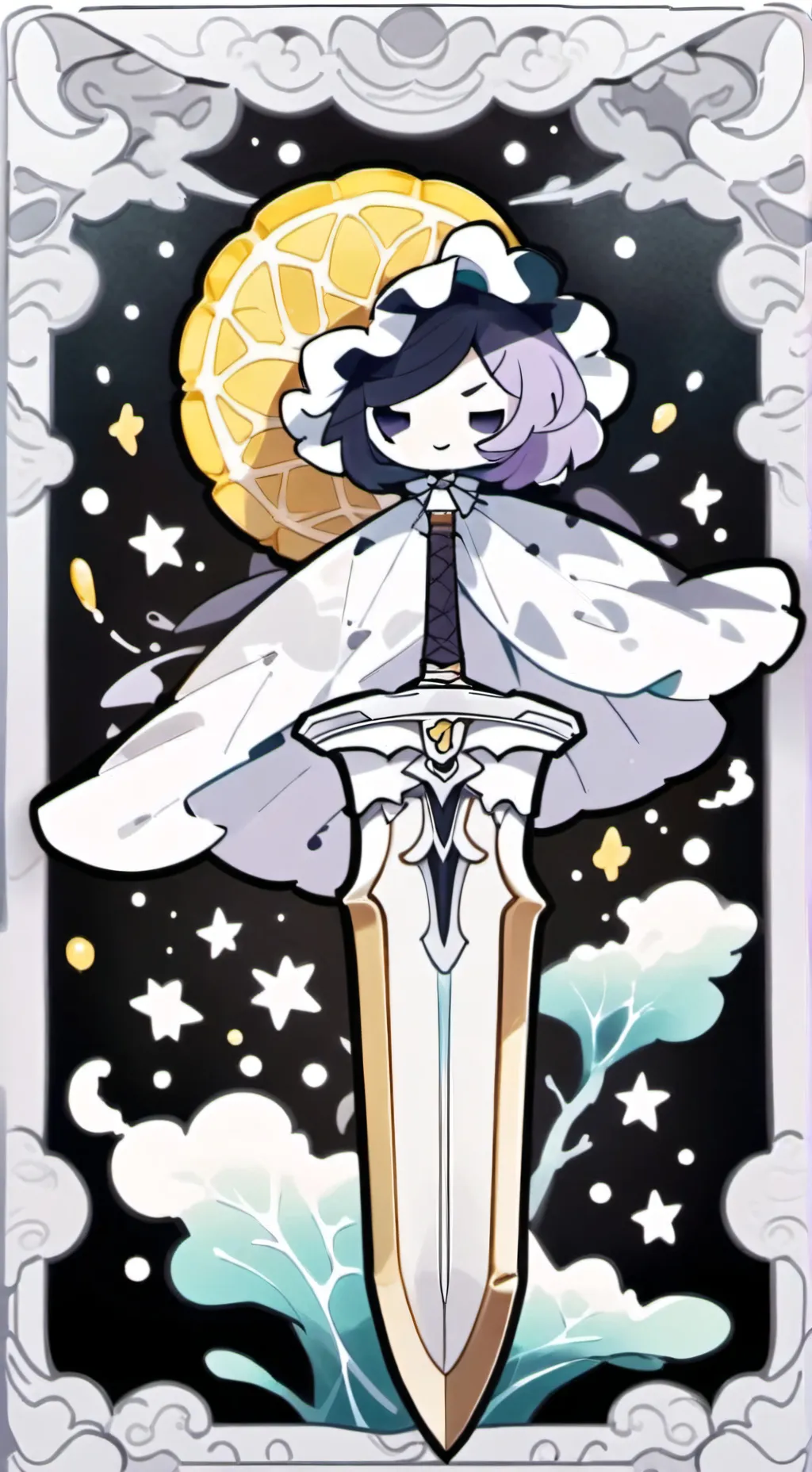 ai character: FRILLEDPEARL background