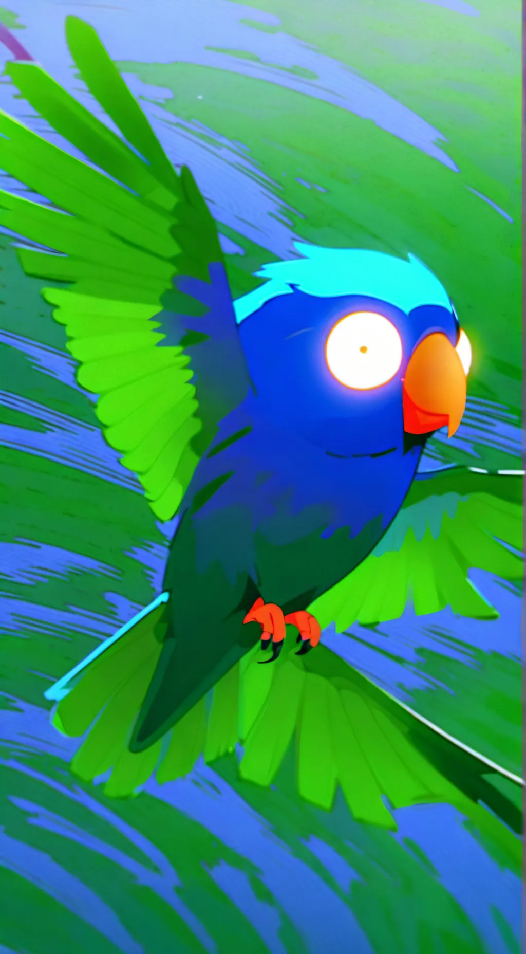 ai character: Astro cat suit background