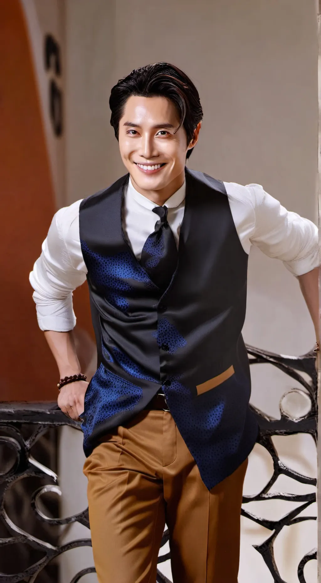 ai character: Shin Ha Kyun background