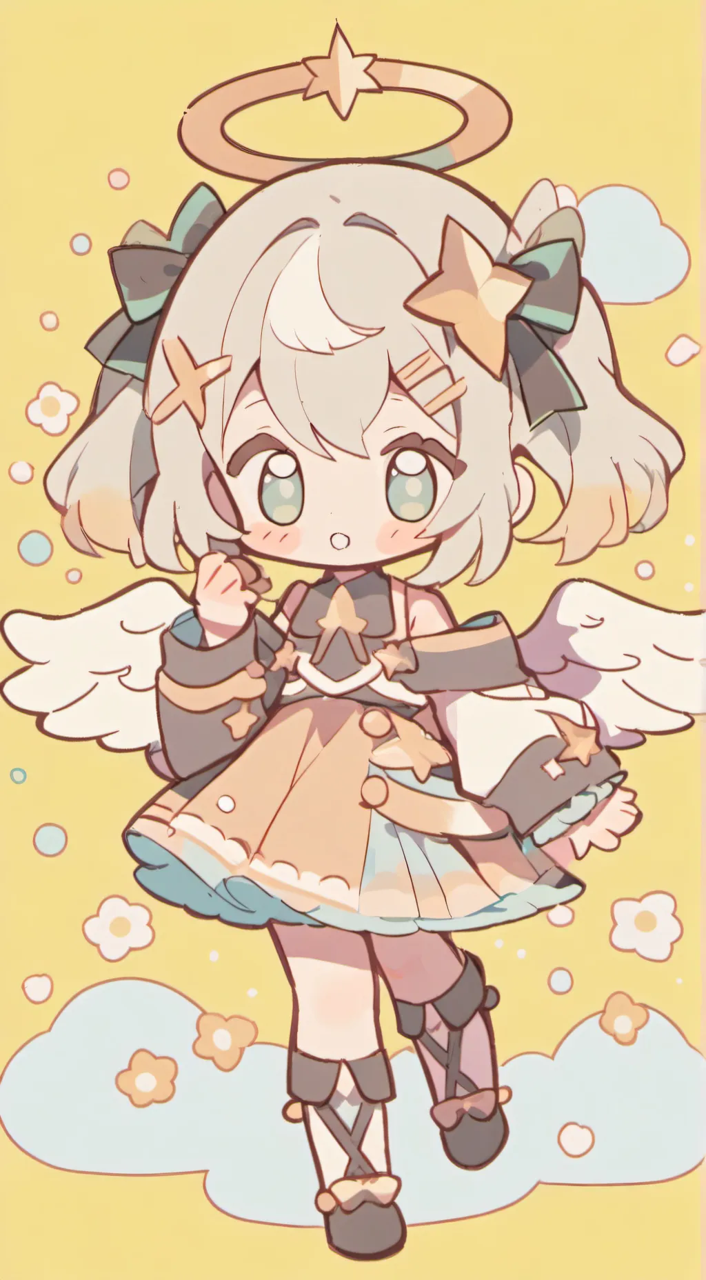 ai character: Angle  background