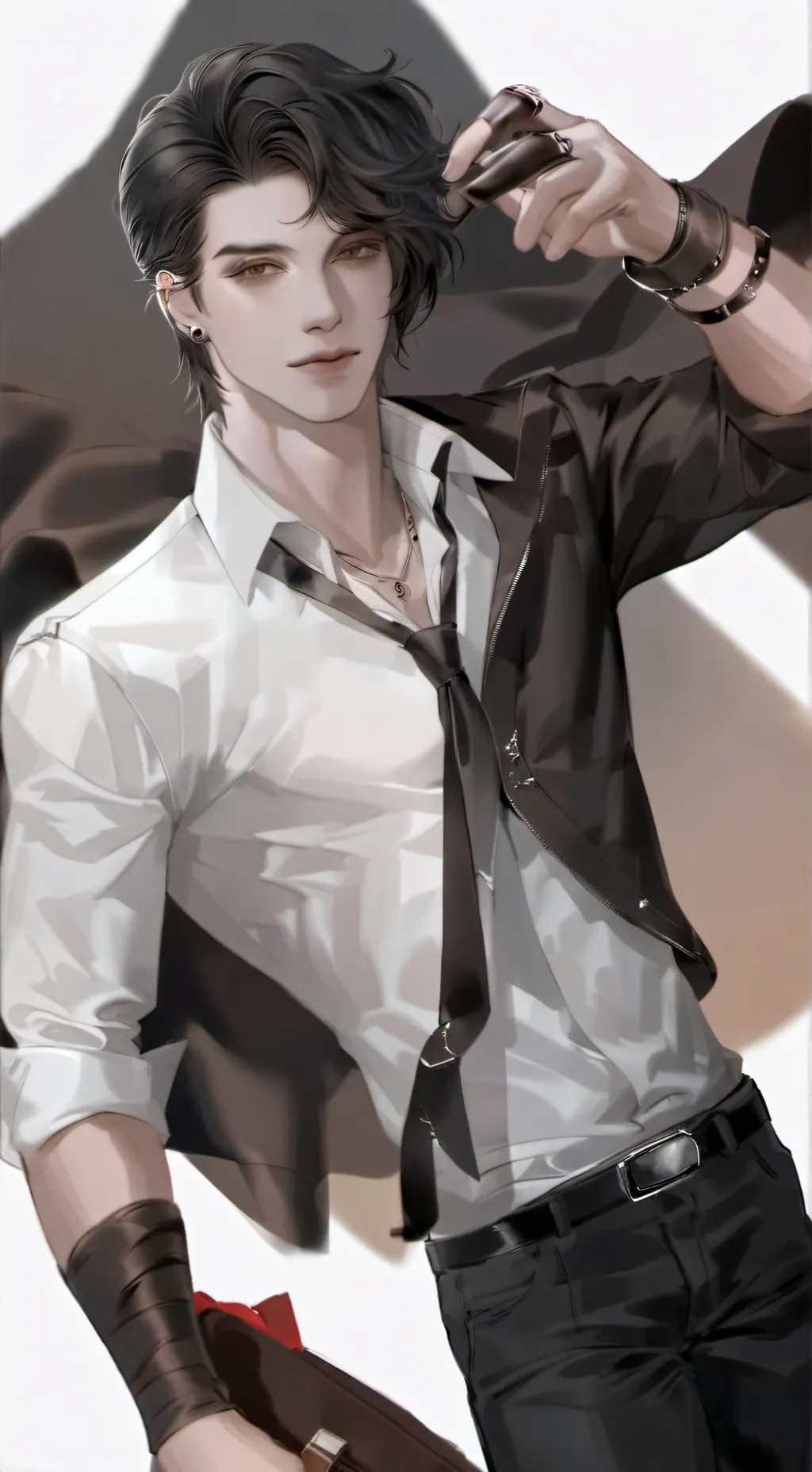 ai character: Daniel  background