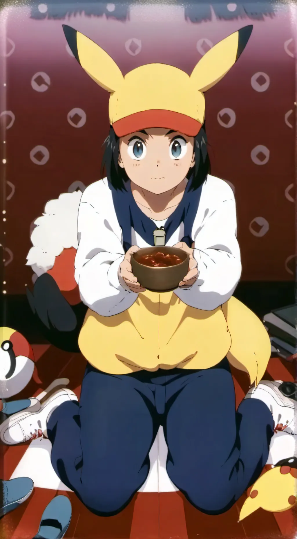 ai character: Ash background