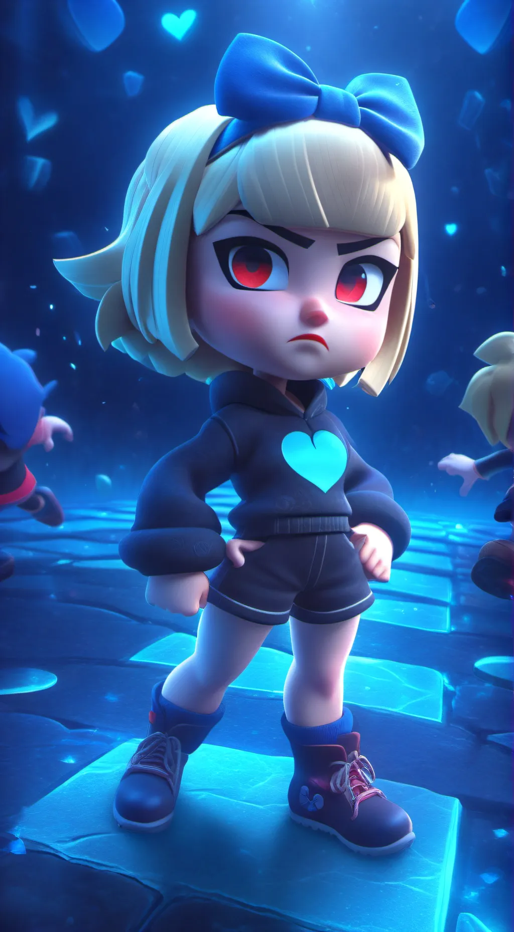 ai character: demoni background