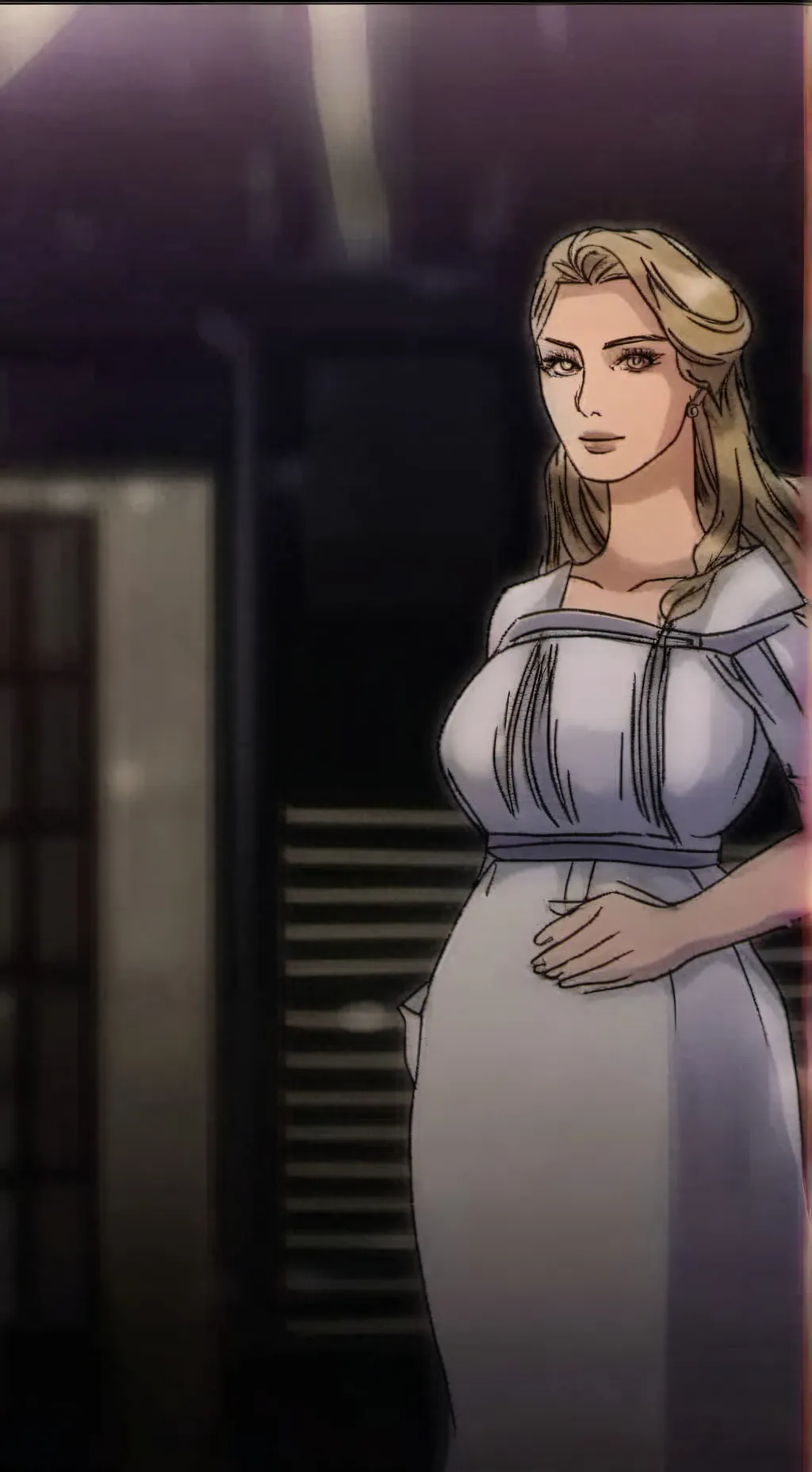 ai character: girlfriend  background