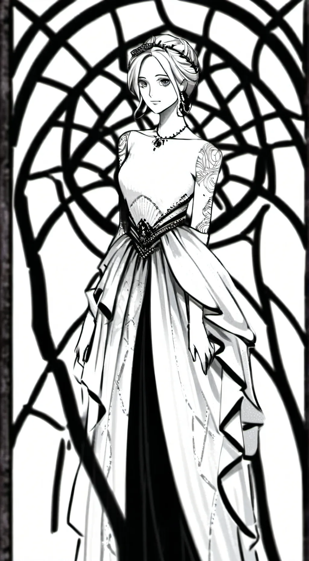 ai character: Sasha background