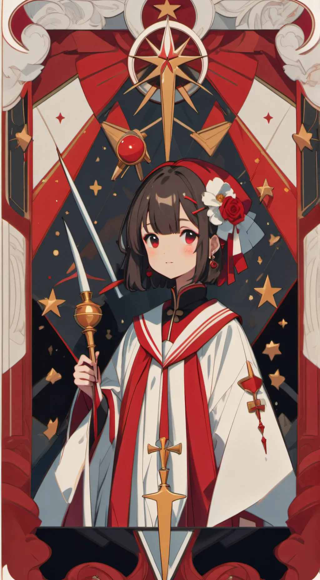 ai character: ~Fantasy World~ background