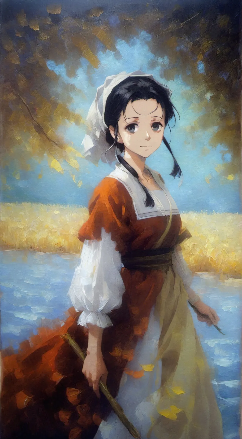 ai character: Kie kamado background