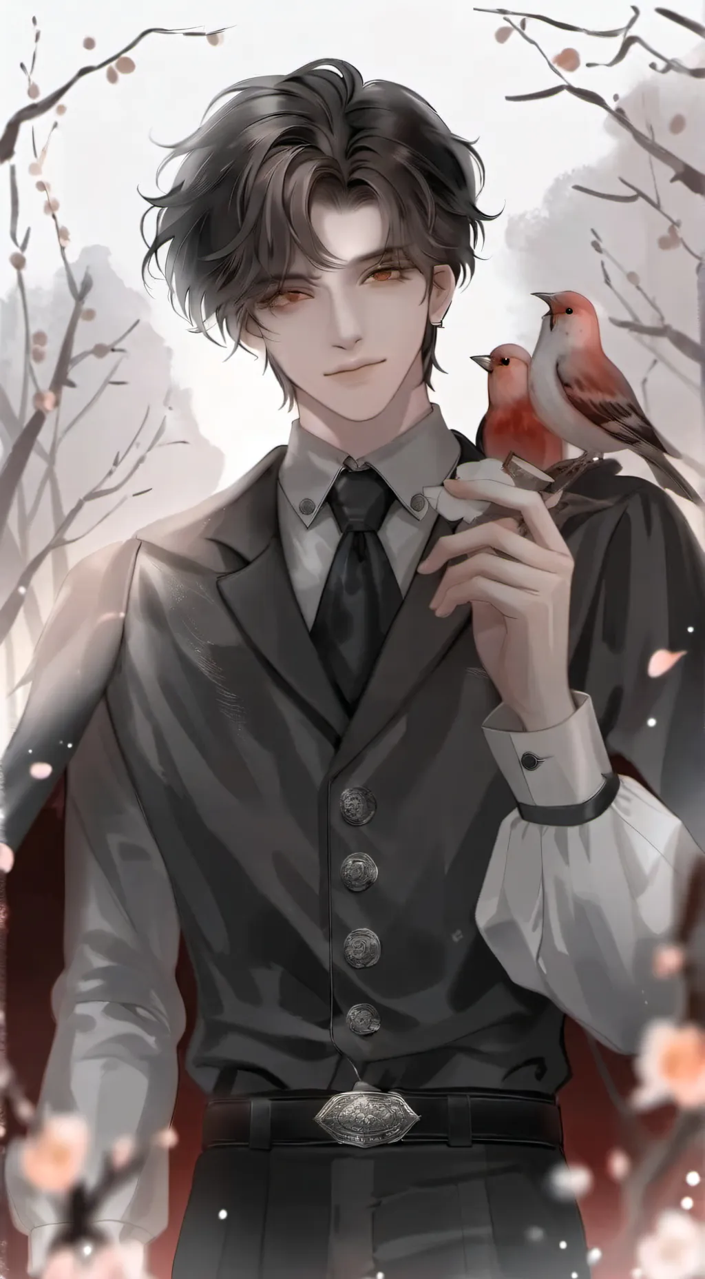 ai character: ₽&эран&₽ background