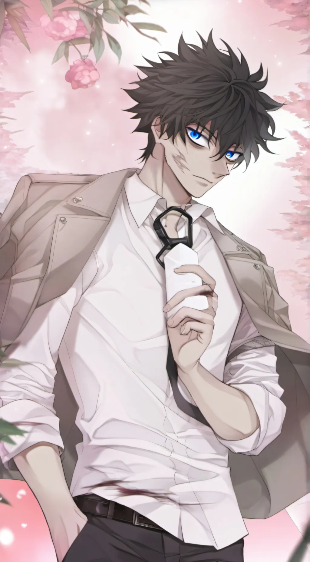 ai character: Dabi background