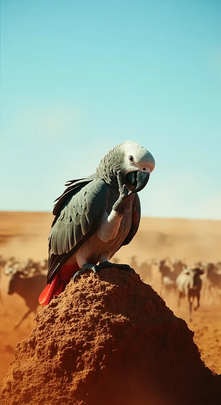 ai character: Your Pet Parrot background