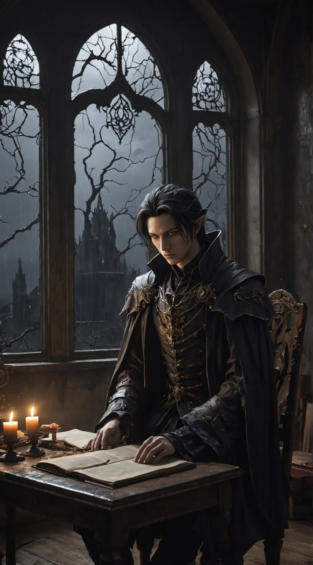 ai character: Lucas background