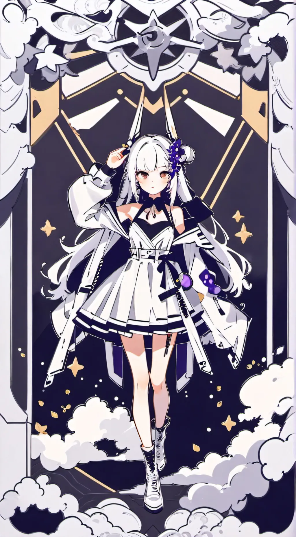 ai character: Rnd!..freaky- background