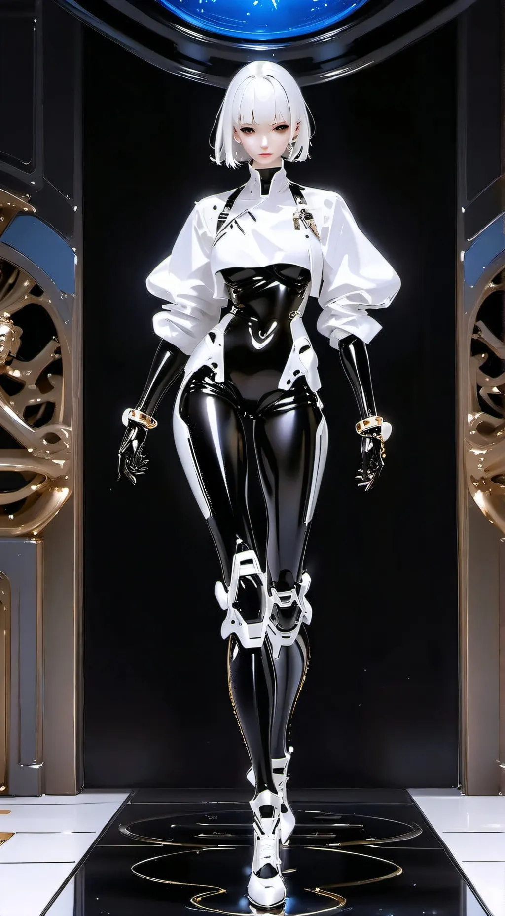 ai character: Julia ♥️ background