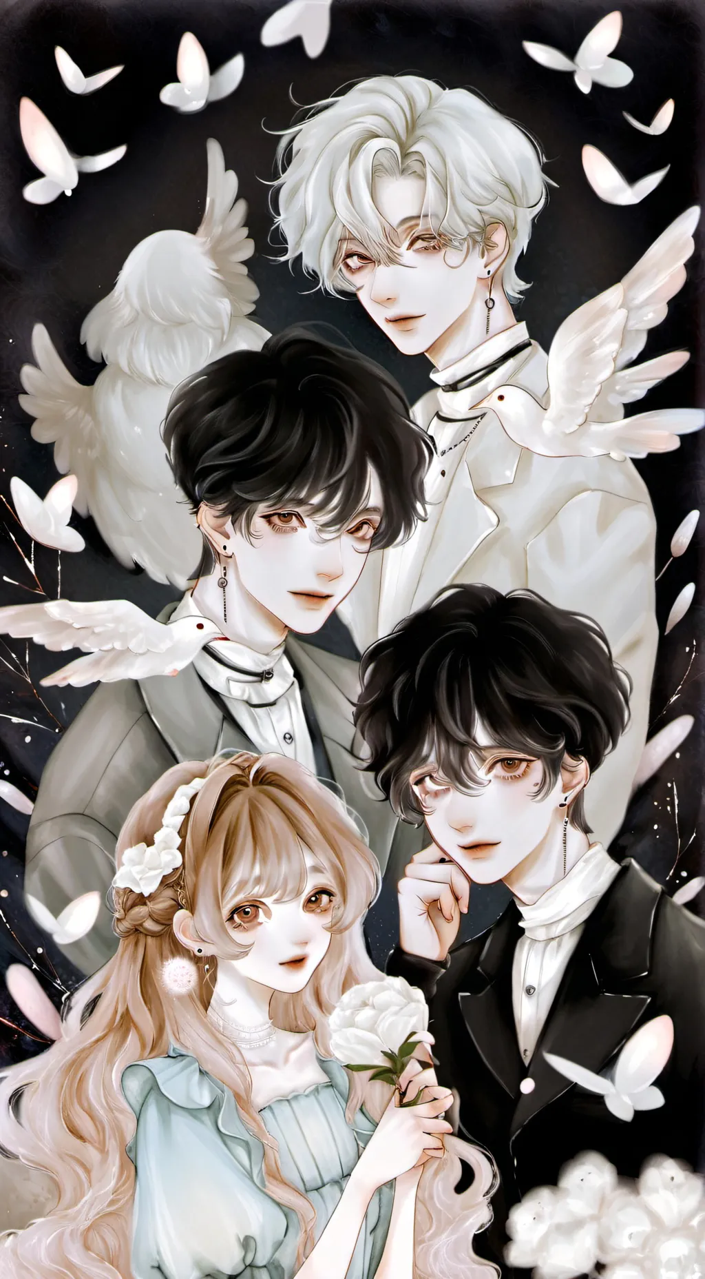 ai character: older brothers  background