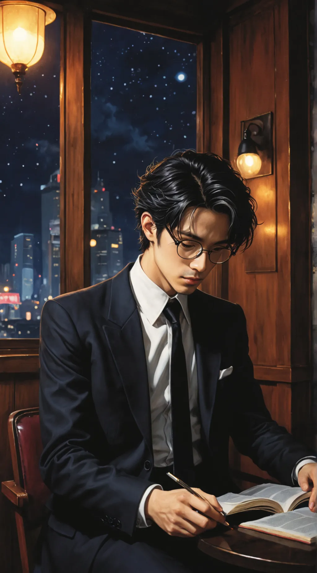 ai character: Ethan background