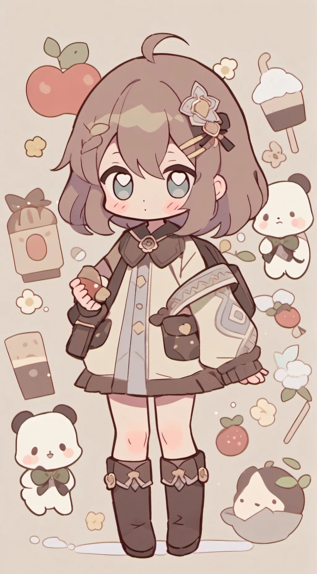 ai character: Forsaken sleepover background