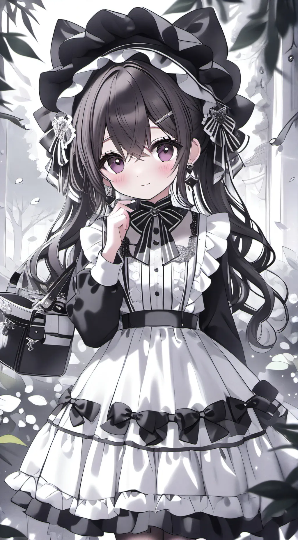 ai character: {SORA~MAID~🍯} background