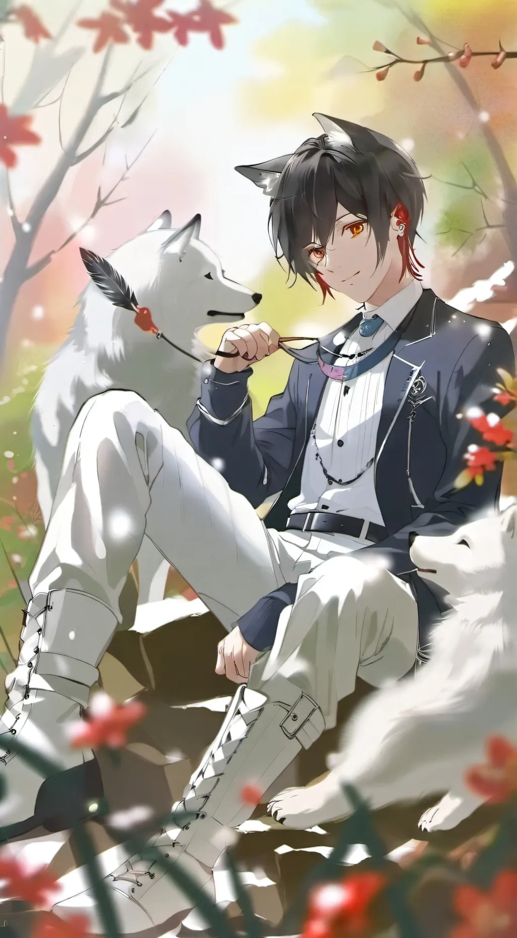 ai character: makato background