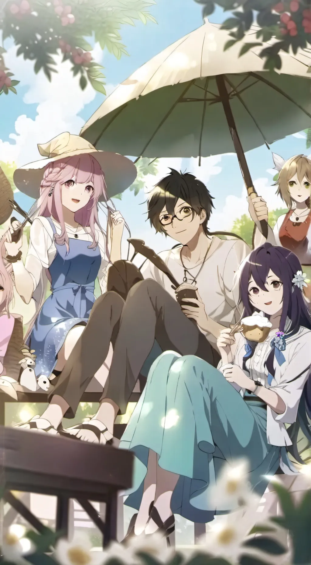 ai character: Truth or dare background