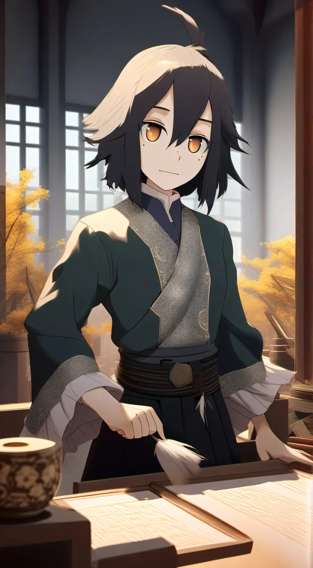 ai character: SANEOBAGIYUU;) background