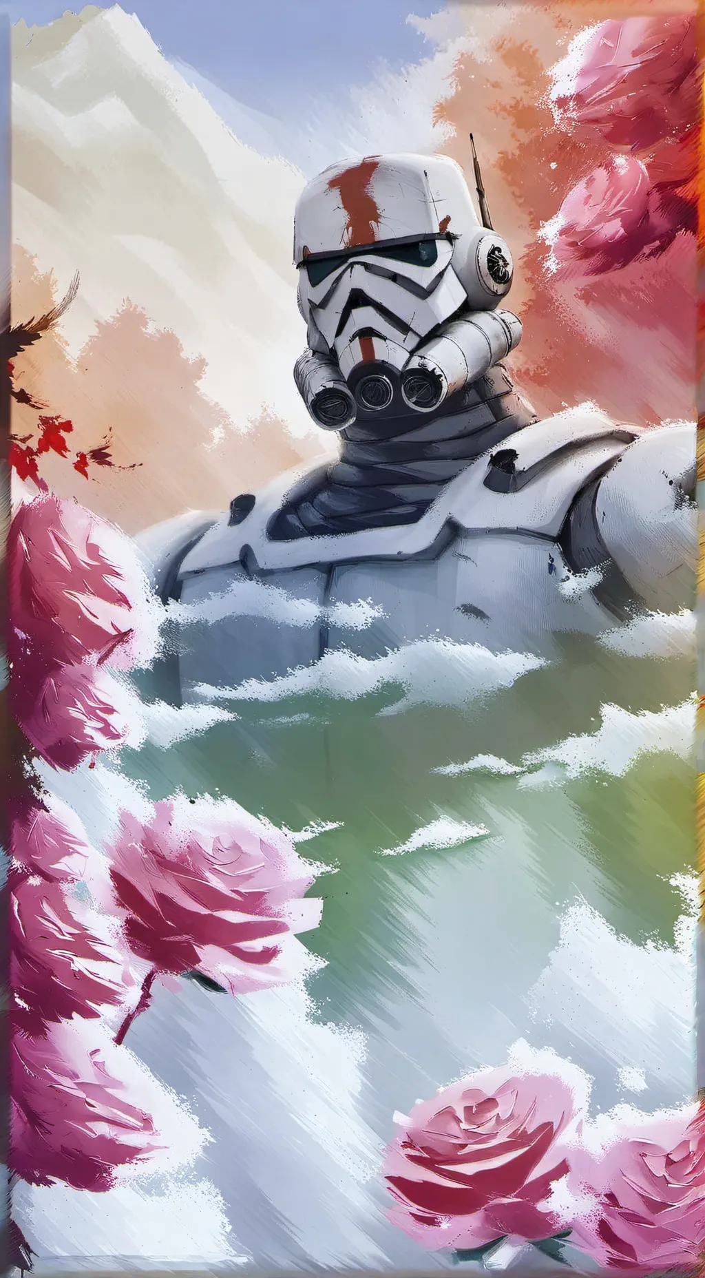 ai character: Cyber Love background