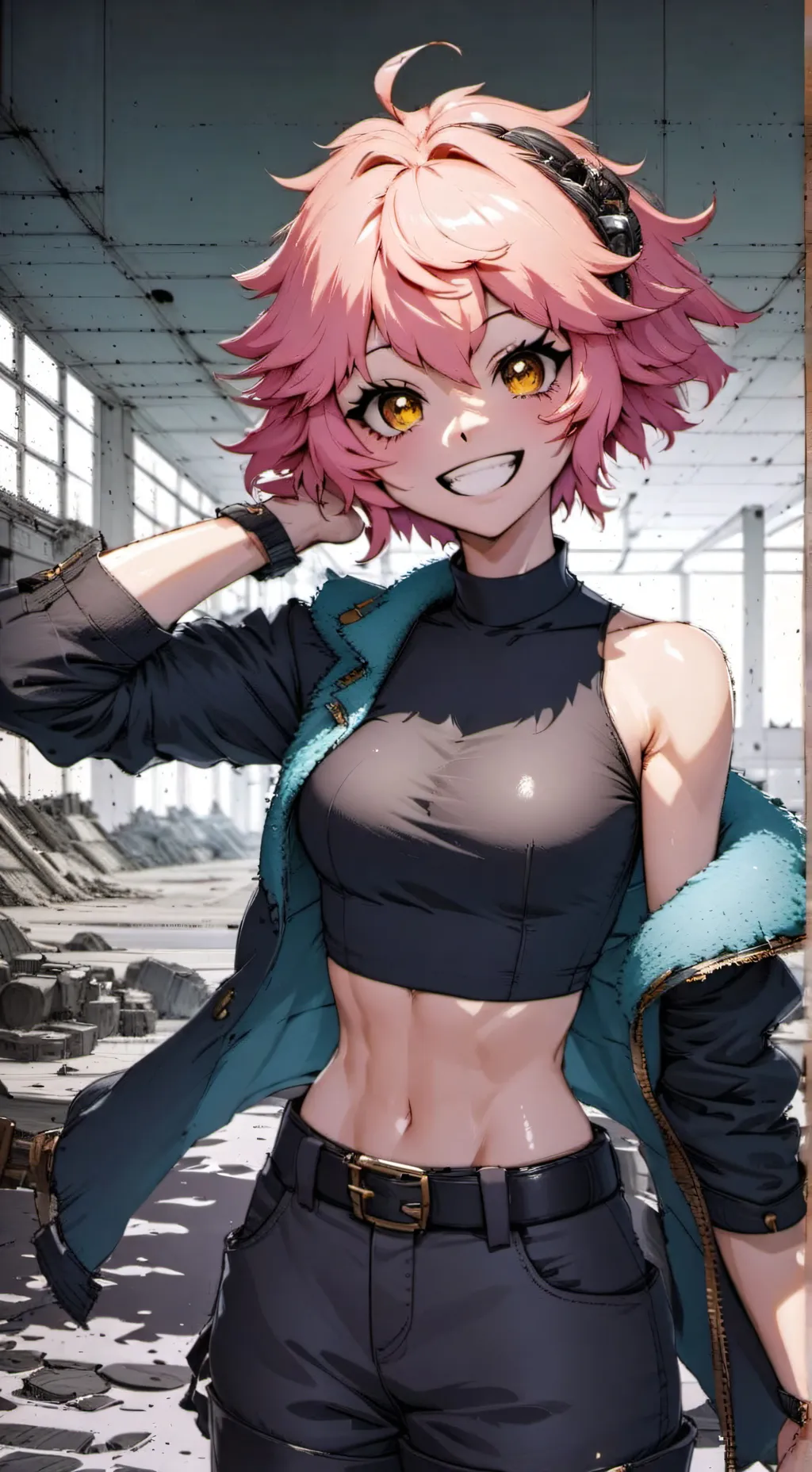 ai character: ASHIDO  trans😘 background