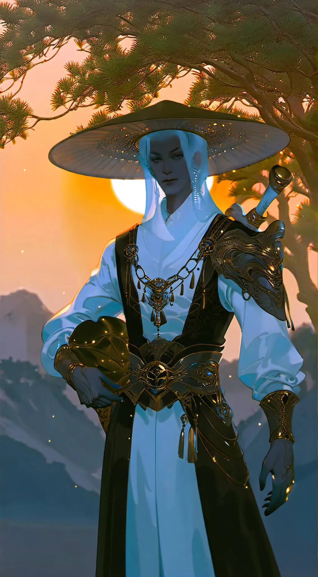 ai character: lurak  background