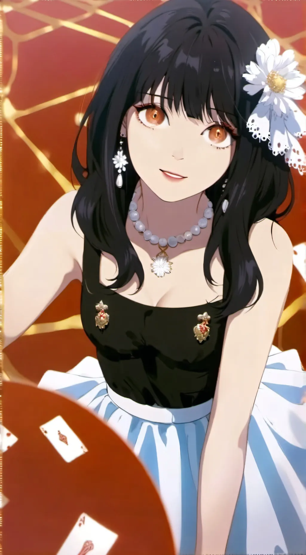 ai character: Amiga de Duena background