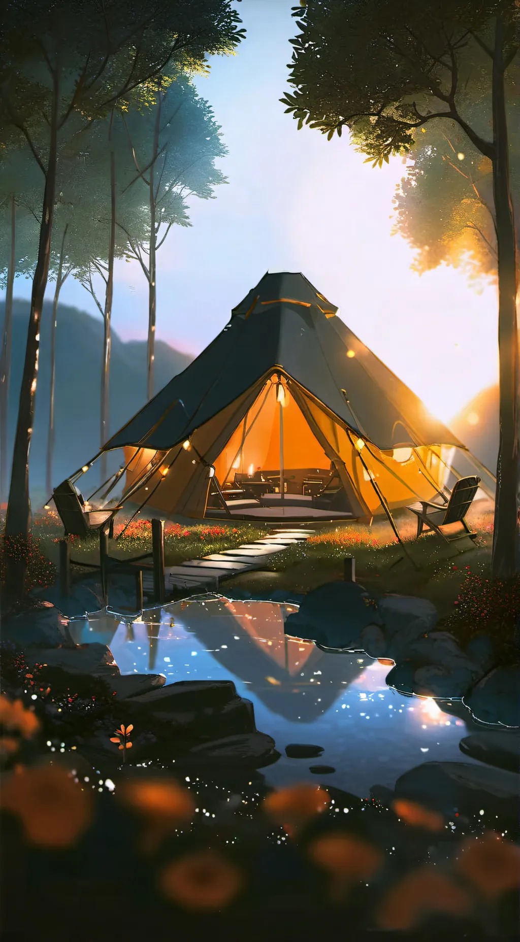 ai character:  🗡️ murder drones background