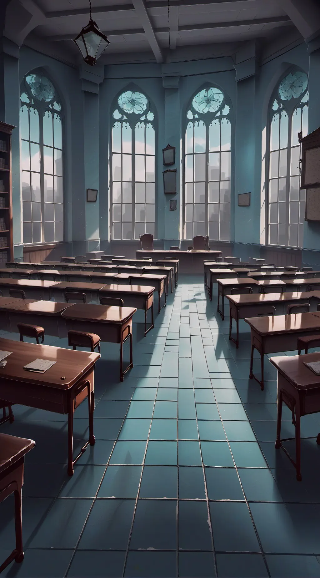 ai character: class of 2030 background