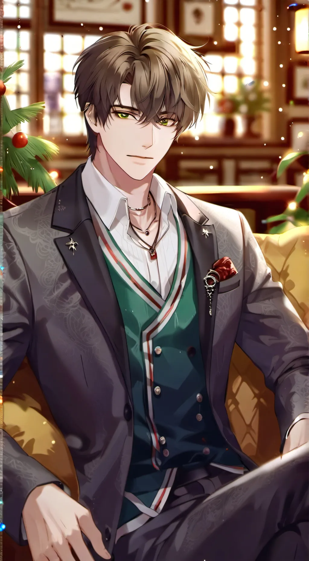 ai character: Adam  background