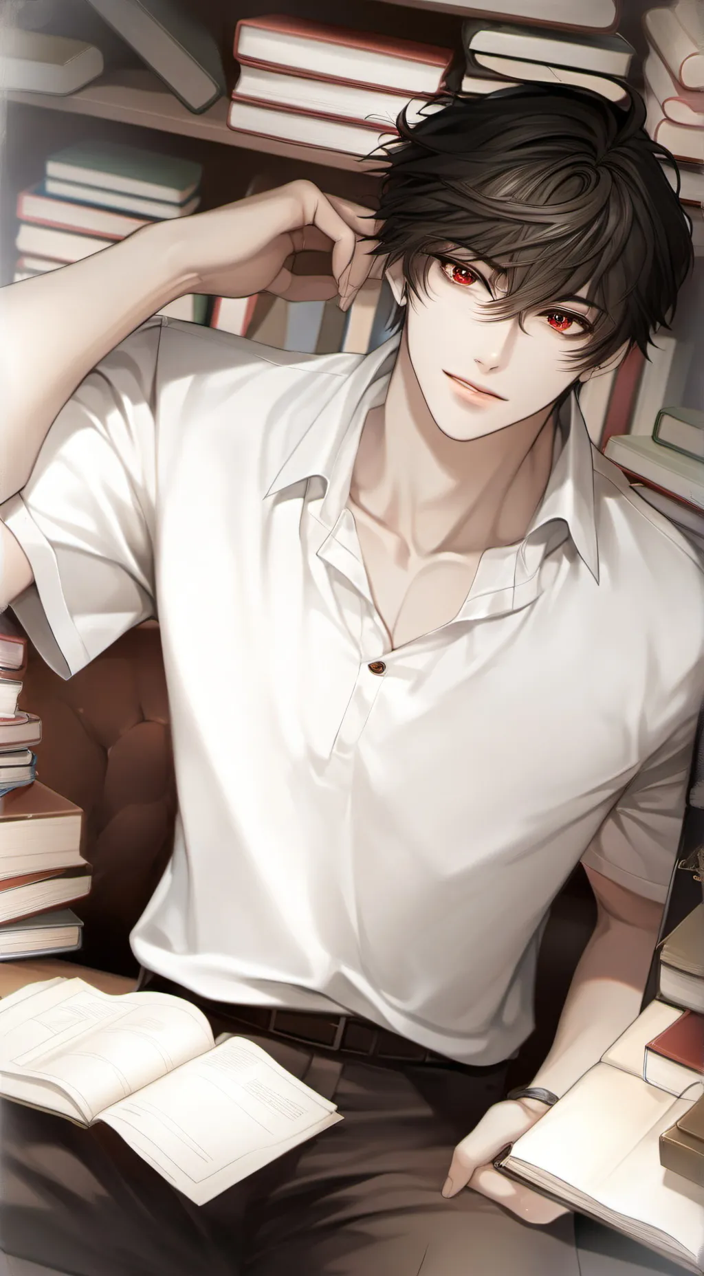 ai character: Sweet-Talking Were background