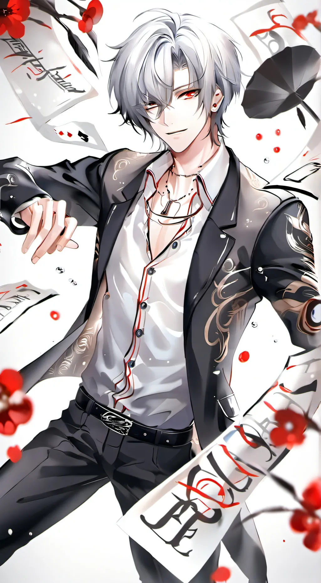 ai character: luca background