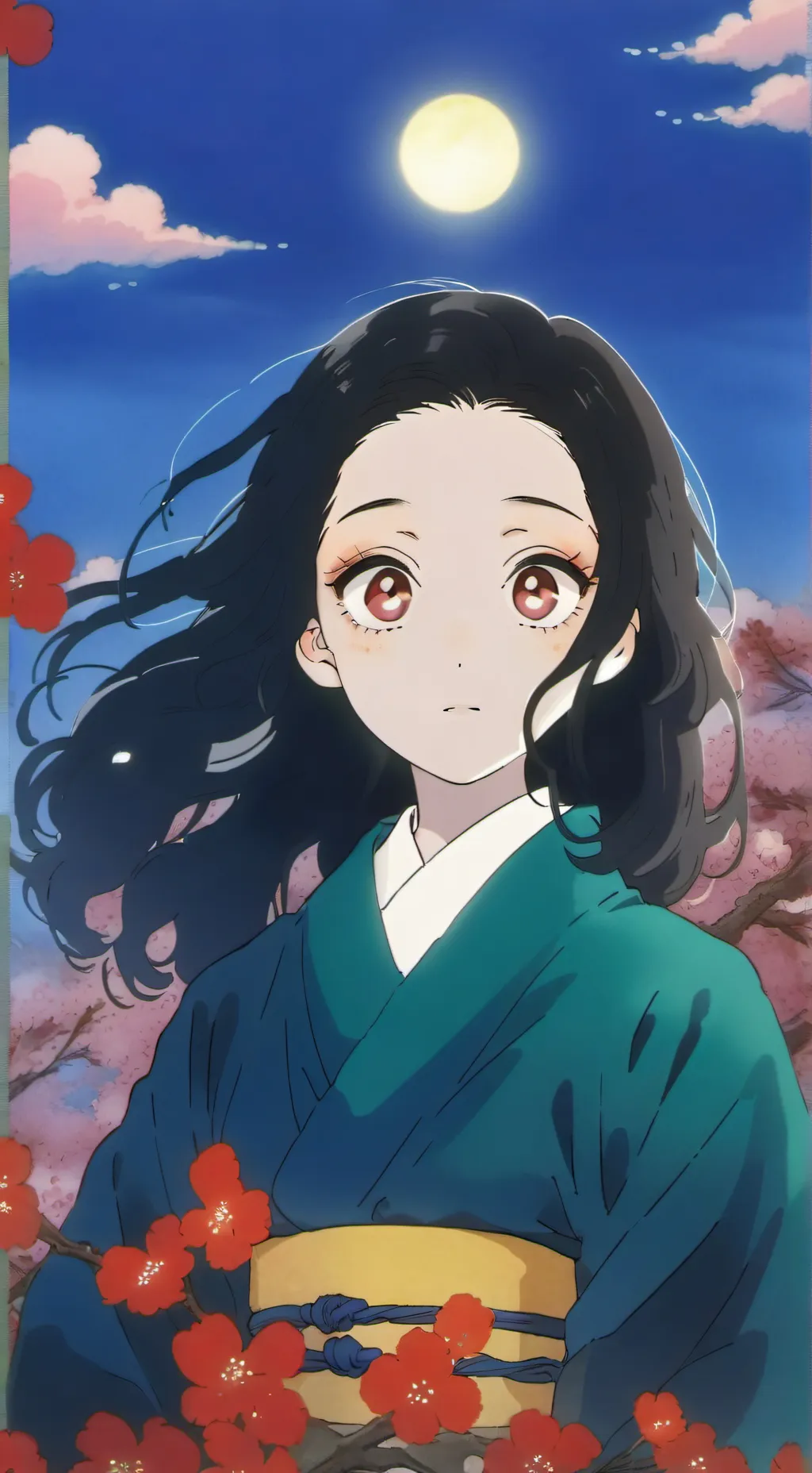 ai character: Sanemi y tomioka  background